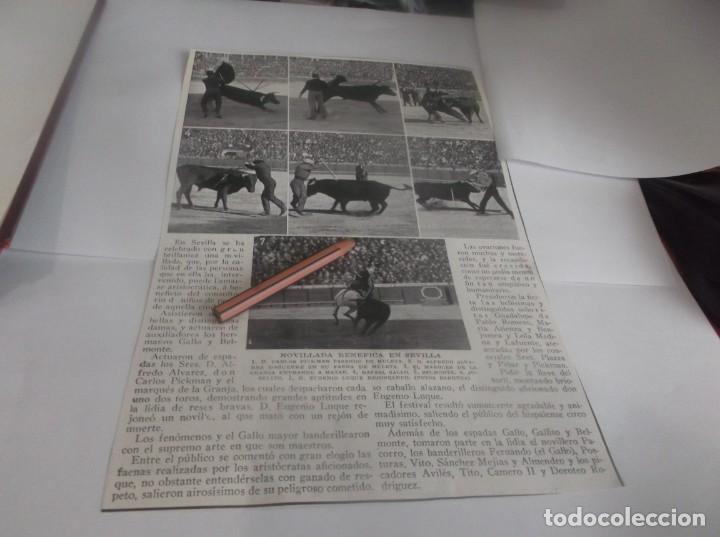 Otros Art&iacute;culos de Coleccionismo en Papel: RECORTE A&Ntilde;O 1922(SEVILLA)TOROS.NOVILLADA BENEFICA,JOSELITO,BELMONTE,GALL(MADRID,FALLECE JOSE TALLAVI