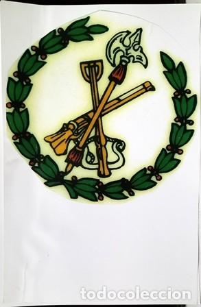 Otros art&iacute;culos de coleccionismo en papel: REPRODUCCION FOTOGRAFIA DE ESCUDO DE LA LEGION - LAMINAVARIOS-0143