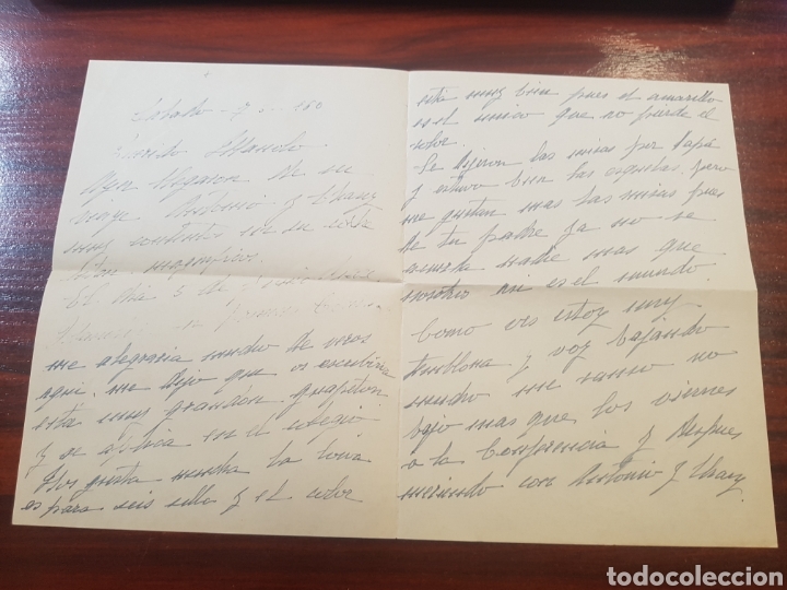 Otros art&iacute;culos de coleccionismo en papel: CARTA A&Ntilde;OS 60
