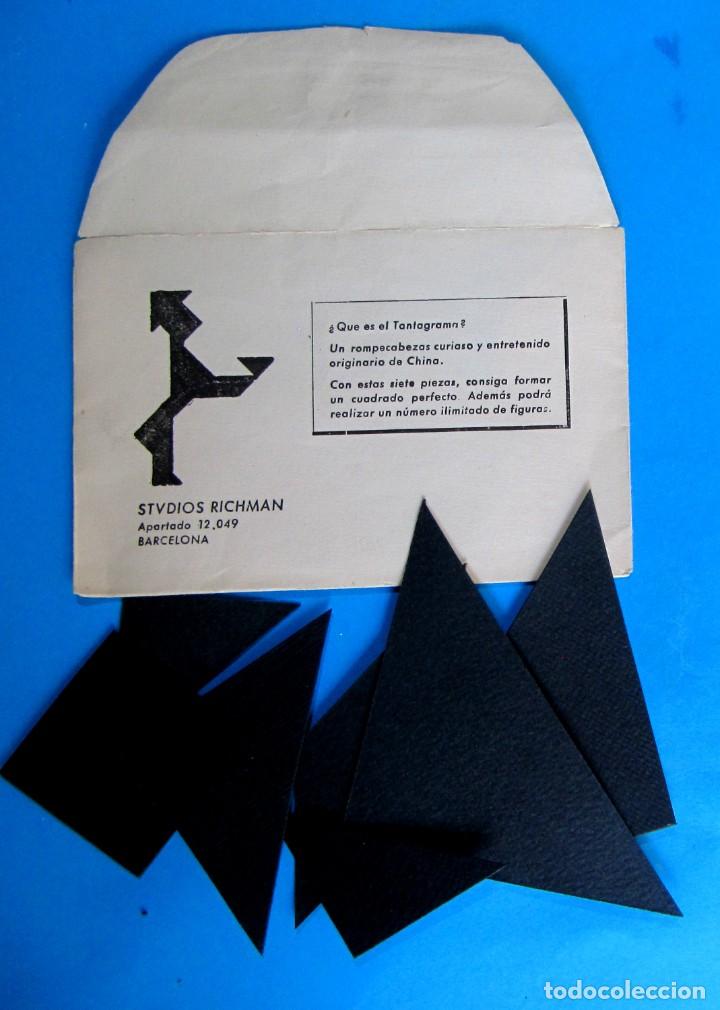 Otros art&iacute;culos de coleccionismo en papel: JUEGO DE MAGIA Y ADIVINACI&Oacute;N. &iquest;QU&Eacute; ES UN TANGRAM? INGENIO. STUDIOS RICHMAN.