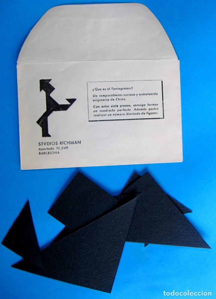 Otros art&iacute;culos de coleccionismo en papel: JUEGO DE MAGIA Y ADIVINACI&Oacute;N. &iquest;QU&Eacute; ES UN TANGRAM? INGENIO. STUDIOS RICHMAN.