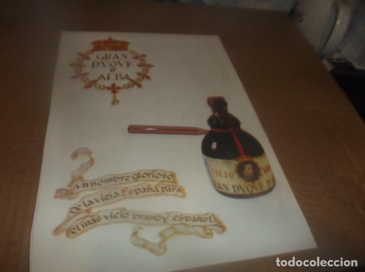 Otros Art&iacute;culos de Coleccionismo en Papel: RECORTE PUBLICIDAD A&Ntilde;O 1946.BRANDY-CO&Ntilde;AC GRAN DUQUE D ALBA /MAQUILLAJE -PLATEAU MASK(DIBUJO FREIXAS