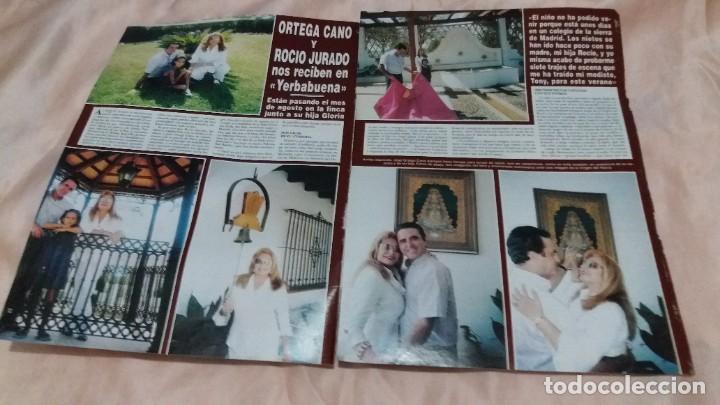 Otros Art&iacute;culos de Coleccionismo en Papel: rocio jurado y ortega cano - 4 paginas spanish clippings - ver fotos