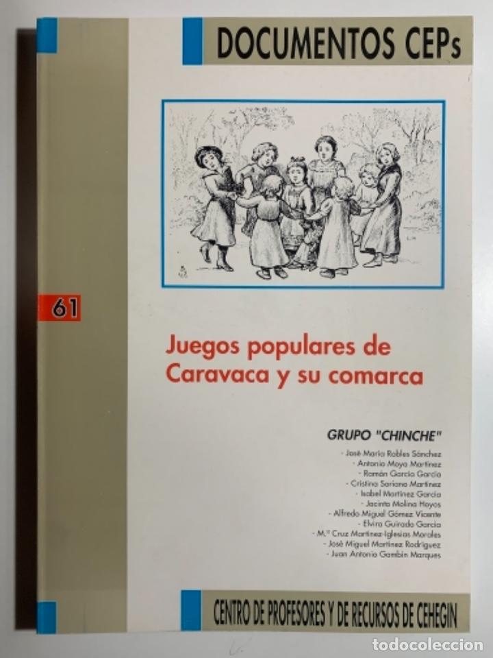 Otros art&iacute;culos de coleccionismo en papel: JUEGOS POPULARES DE CARAVACA Y SU COMARCA, CEHEGIN