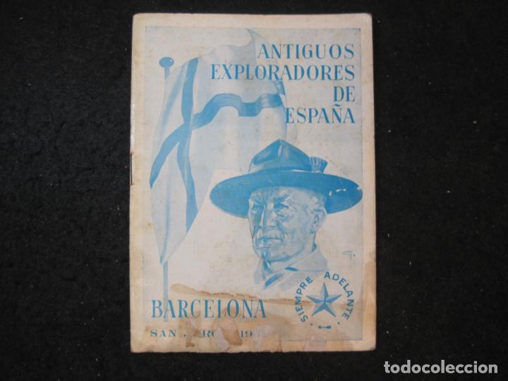 Sammelleidenschaft Andere Papierartikel: BARCELONA-ANTIGUOS EXPLORADORES DE ESPA&Ntilde;A-SAN JORGE 1964-VER FOTOS-(K-4541)