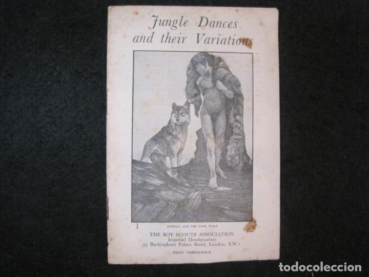Otros art&iacute;culos de coleccionismo en papel: THE BOY SCOUTS ASSOCIATION-JUNGLE DANCES AND THEIR VARIATIONS-SCOUTS-ESCULTISMO-VER FOTOS-(K-4605)