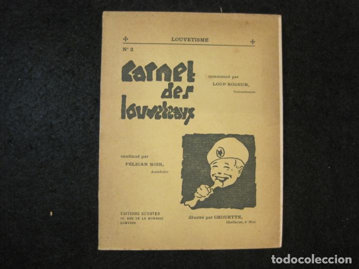 Sammelleidenschaft Andere Papierartikel: LOUVETISME-CARNET DES LOUVETEAUX-ILLUSTRE PAR CHOUETTE-SCOUTS-ESCULTISMO-VER FOTOS-(K-4608)