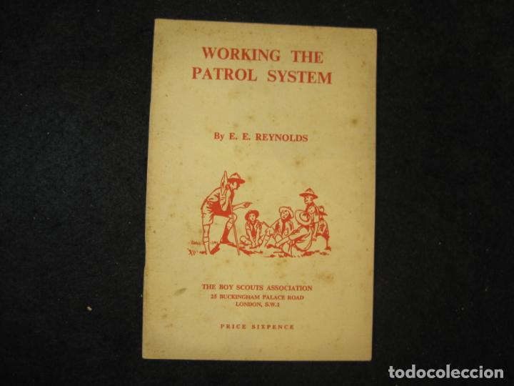 Otros art&iacute;culos de coleccionismo en papel: WORKING THE PATROL SYSTEM-E.E. REYNOLDS-THE BOY SCOUTS ASSOCIATION-VER FOTOS-(K-4609)