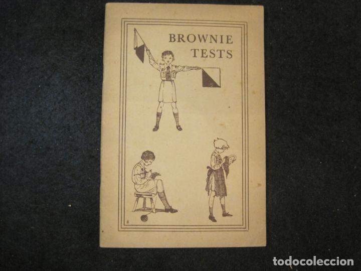 Otros art&iacute;culos de coleccionismo en papel: BROWNIE TESTS-THE GIRL GUIDES ASSOCIATION-SCOUTS-ESCULTISMO CHICAS-VER FOTOS-(K-4611)