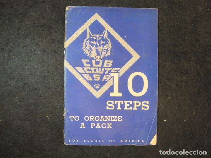 Otros art&iacute;culos de coleccionismo en papel: CUB SCOUTS BSA-10 STEPS-TO ORGANIZE A PACK-SCOUTS-ESCULTISMO-VER FOTOS-(K-4622)