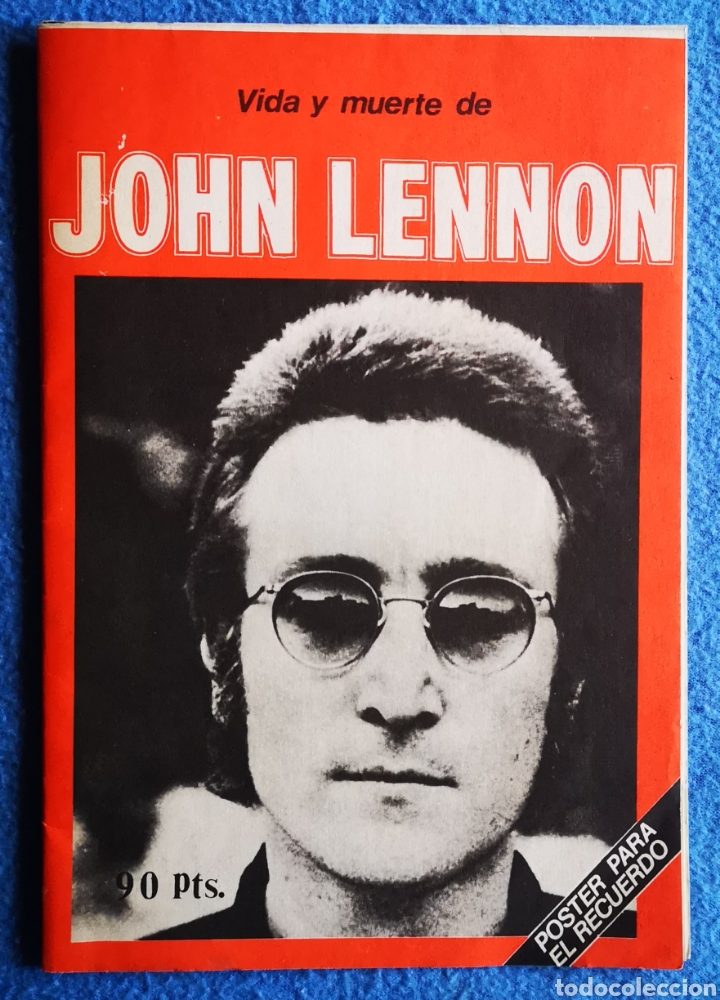 Otros Art&iacute;culos de Coleccionismo en Papel: JOHN LENNON - POTER-REVISTA - 48 x 66