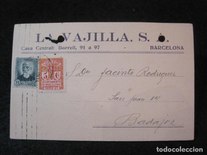 Otros Art&iacute;culos de Coleccionismo en Papel: BARCELONA-LA VAJILLA S.A.-PUBLICIDAD-VER FOTOS-(85.535)