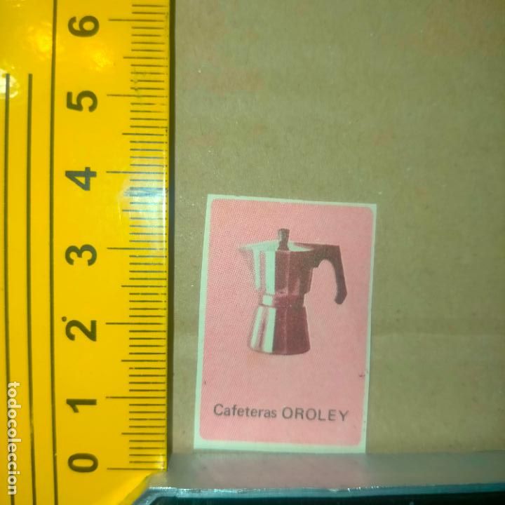 Sammelleidenschaft Andere Papierartikel: Recorte o cromo troquelado a&ntilde;os 60 publicidad cafetera oroley