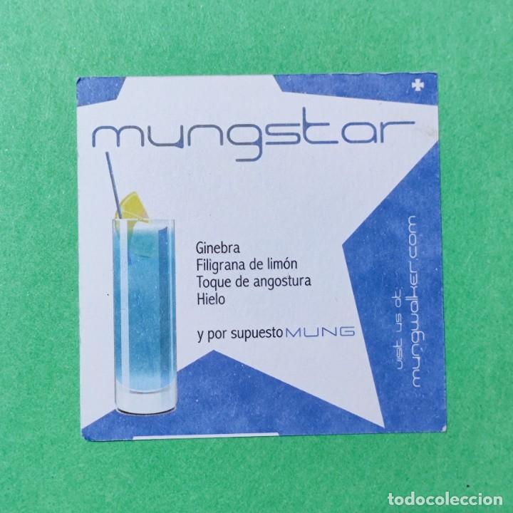 Otros art&iacute;culos de coleccionismo en papel: POSAVASOS - REFRESCO MUNGS - MUNGSTAR - CON GINEBRA