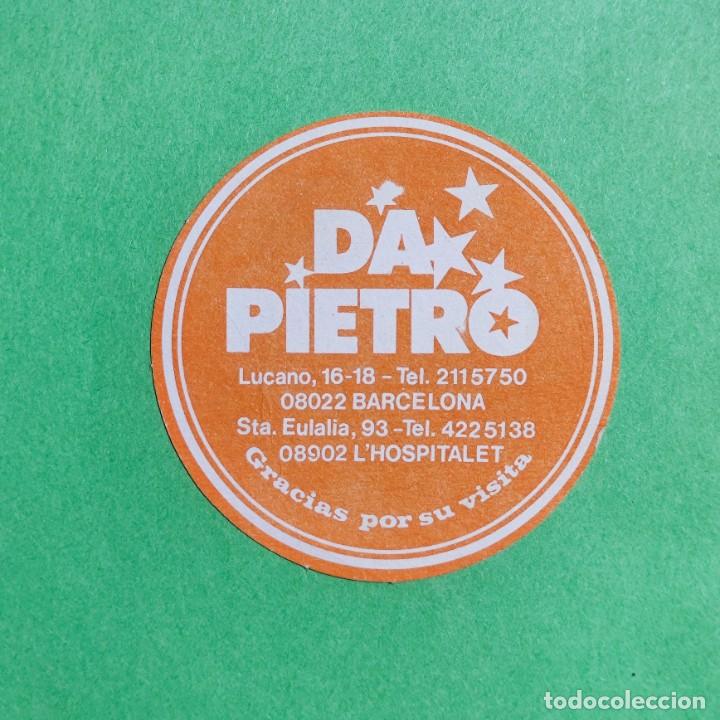 Sammelleidenschaft Andere Papierartikel: POSAVASOS - DA PIETRO - BARCELONA / L&rsquo;HOSPITALET
