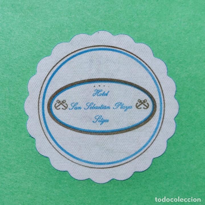 Otros art&iacute;culos de coleccionismo en papel: POSAVASOS - HOTEL SAN SEBASTIAN PLAYA - SITGES BARCELONA