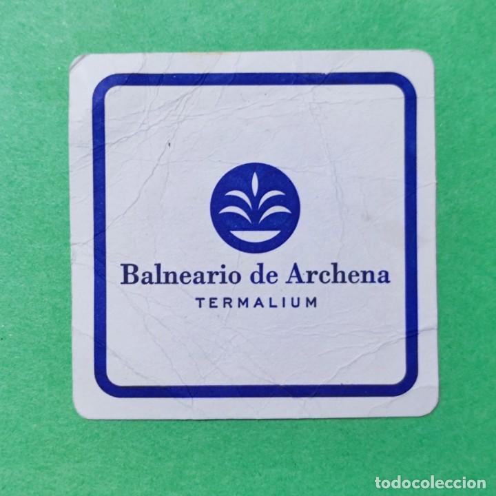 Sammelleidenschaft Andere Papierartikel: POSAVASOS - BALNEARIO DE ARCHENA - MURCIA