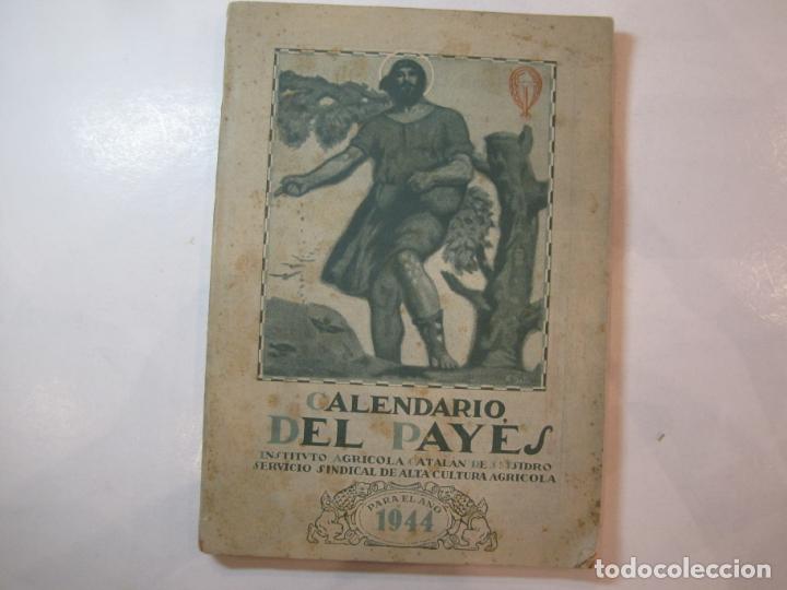 Outros artigos de papel: CALENDARIO DEL PAYES-A&Ntilde;O 1944-INSTITUTO AGRICOLA CATALAN DE SAN ISIDRO-VER FOTOS-(K-4702)