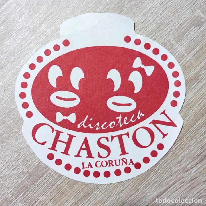 Sammelleidenschaft Andere Papierartikel: POSAVASOS - CHASTON DISCOTECA - A CORU&Ntilde;A