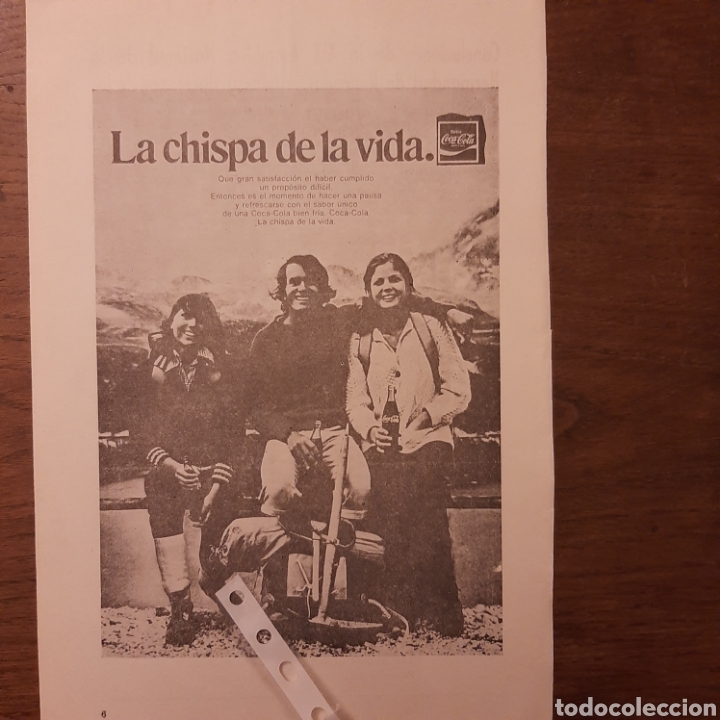 Collectionnisme Papier divers: Publicidad bebida coca cola