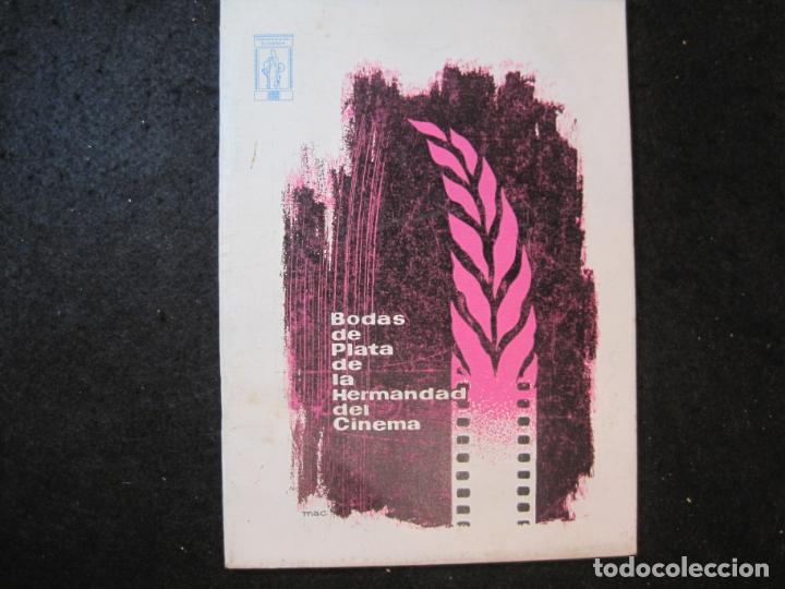 Otros art&iacute;culos de coleccionismo en papel: BODAS DE PLATA DE LA HERMANDAD DEL CINEMA-VER FOTOS-(K-4784)