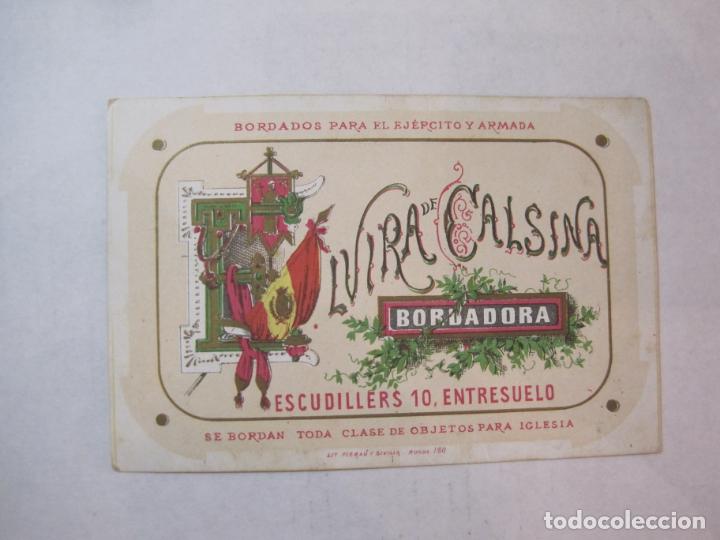 Paper Collecting Others: BORDADOS PARA EL EJERCTIO Y ARMADA ELVIRA DE CALSINA-BORDADORA-PUBLICIDAD ANTIGUA-VER FOTOS-(85.689)