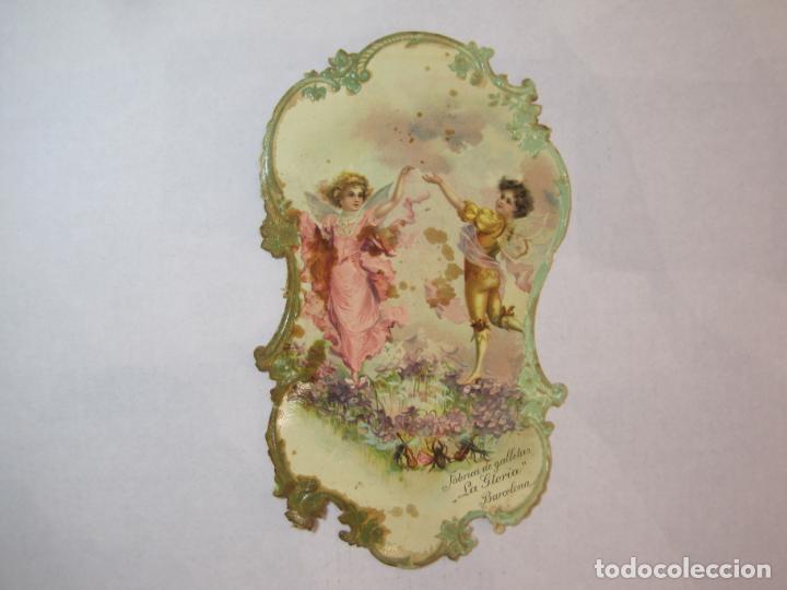 Otros art&iacute;culos de coleccionismo en papel: BARCELONA-FABRICA DE GALLETAS LA GLORIA-PUBLICIDAD ANTIGUA-VER FOTOS-(K-4812)