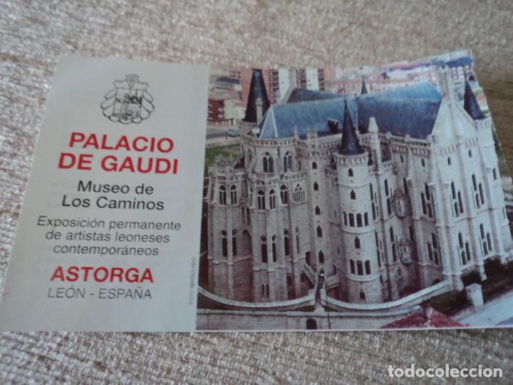 Otros Art&iacute;culos de Coleccionismo en Papel: antigua entrada palacio de gaudi, astorga.