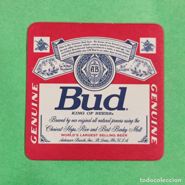 Paper Collecting Others: POSAVASOS - CERVEZA BUD - DOBLE CARA