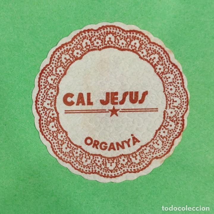 Otros art&iacute;culos de coleccionismo en papel: POSAVASOS - CAL JESUS - ORGANYA LLEIDA