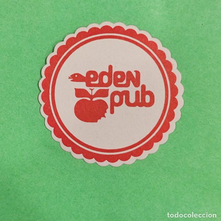 Paper Collecting Others: POSAVASOS - EDEN PUB - BARCELONA - MANZANA SERPIENTE FAUNA