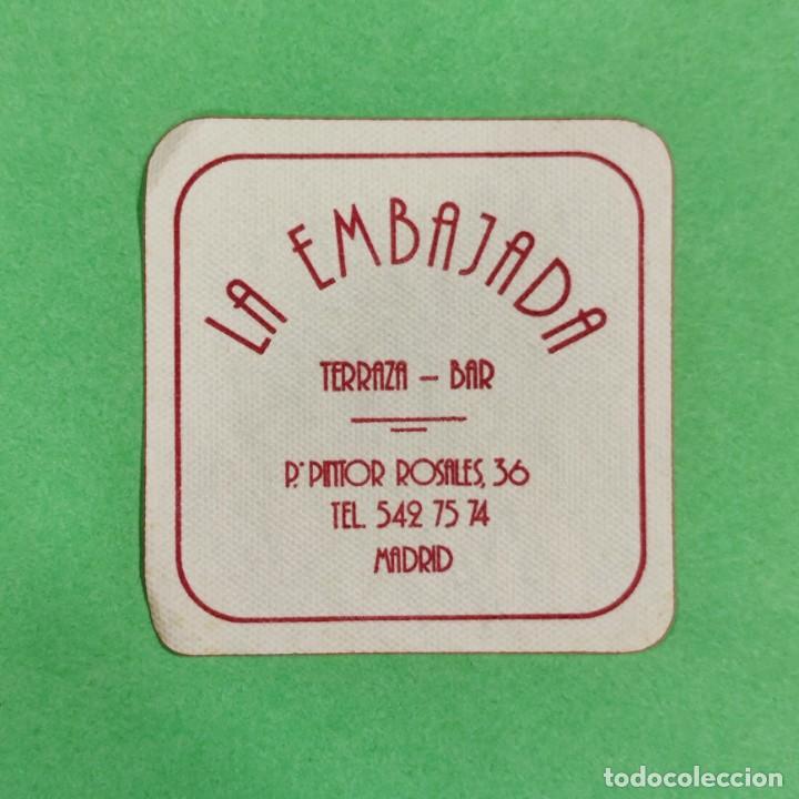 Outros artigos de papel: POSAVASOS - LA EMBAJADA - MADRID