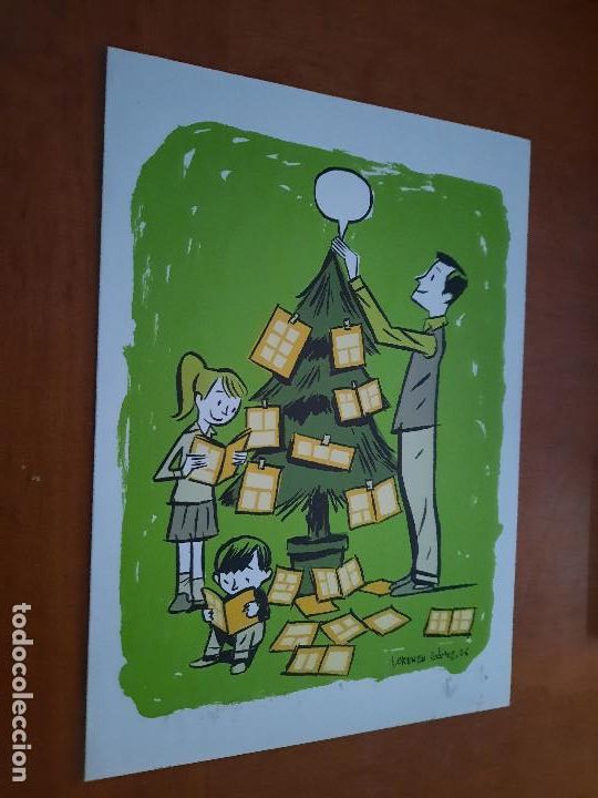 Sammelleidenschaft Andere Papierartikel: INVITACI&Oacute;N DE NAVIDAD DE SINSENTIDO. LORENZO GOMEZ. C&Oacute;MIC. BUEN ESTADO. DIFICIL DE CONSEGUIR