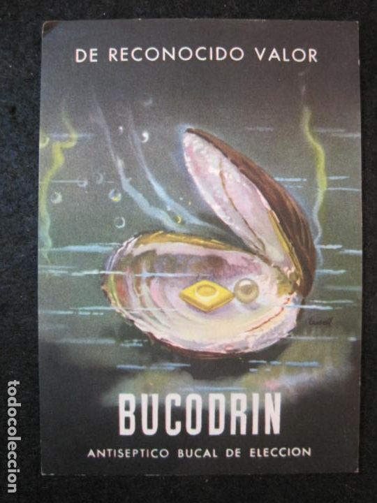 Collectionnisme Papier divers: BUCODRIN-ANTISEPTICO BUCAL DE ELECCION-PUBLICIDAD ANTIGUA-VER FOTOS-(K-4858)