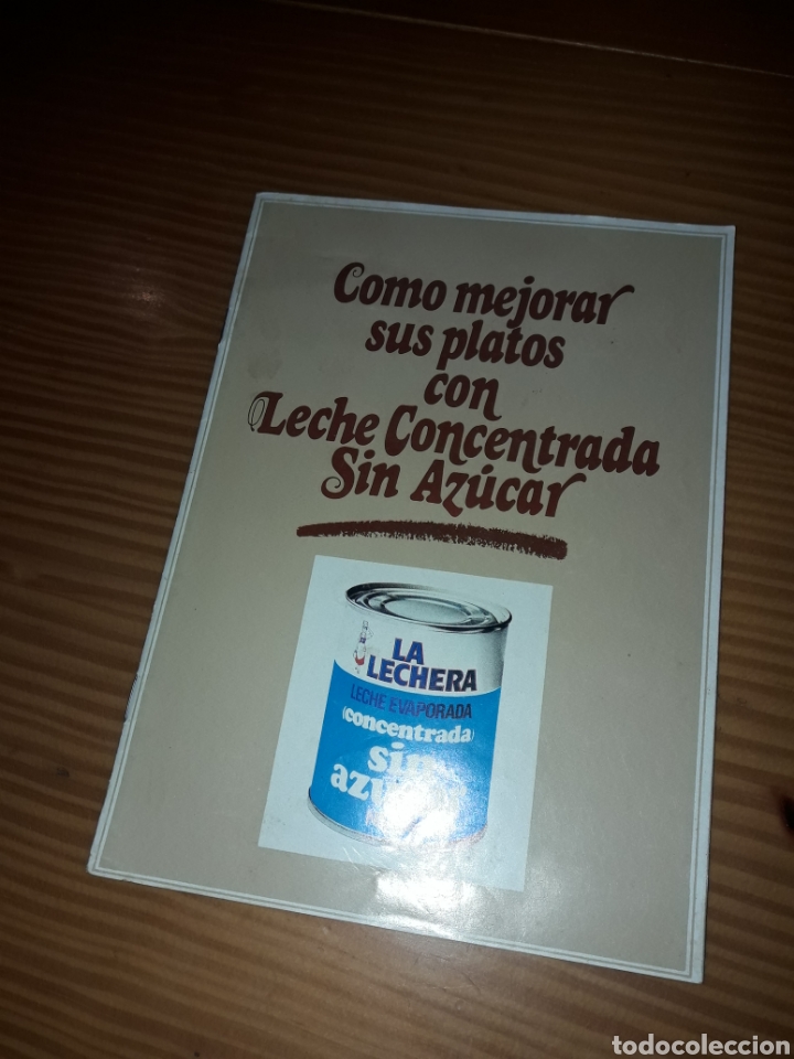 Otros Art&iacute;culos de Coleccionismo en Papel: Como mejorar sus platos con Leche Concentrada Sin Azucar La Lechera Nestle Recetas 1975 Cocina