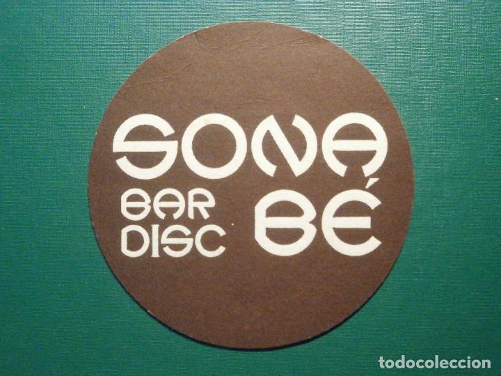 Outros artigos de papel: Posavasos - Pubs, Disco-Bar y Discotecas - Bar Disc Sonab&eacute; - Bailen, 107 - Barcelona