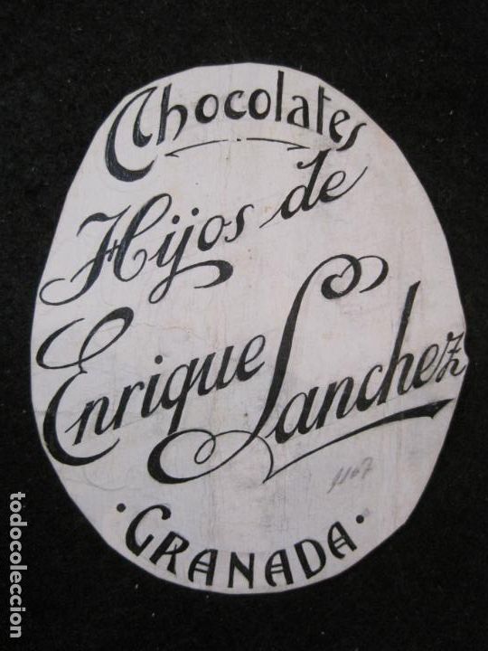 Outros artigos de papel: GRANADA-CHOCOLATES HIJOS DE ENRIQUE SANCHEZ-ORIGINAL PUBLICIDAD-VER FOTOS-(85.883)
