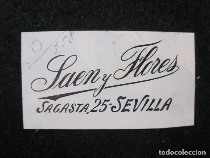 Outros artigos de papel: SEVILLA-SAEN Y FLORES-ORIGINAL PUBLICIDAD-VER FOTOS-(85.884)
