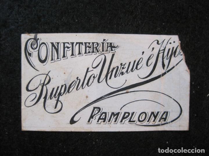 Otros art&iacute;culos de coleccionismo en papel: PAMPLONA-CONFITERIA RUPERTO UNZUE E HIJOS-ORIGINAL PUBLICIDAD-VER FOTOS-(85.886)