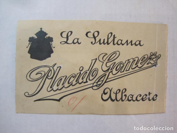 Otros art&iacute;culos de coleccionismo en papel: ALBACETE-LA SULTANA PLACIDO GOMEZ-ORIGINAL PUBLICIDAD-VER FOTOS-(85.897)