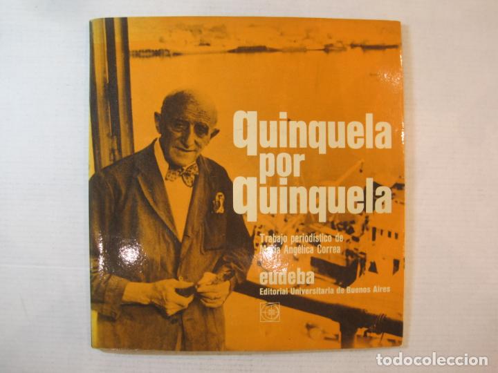 Paper Collecting Others: QUINQUELA POR QUINQUELA-DISCO + DIAPOSITIVAS-EUDEBA-MARIA ANGELICA CORREA-VER FOTOS-(V-23.118)