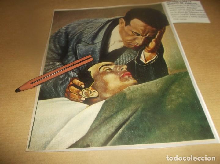 Otros Art&iacute;culos de Coleccionismo en Papel: RECORTE PEGATINA A&Ntilde;O 1997 - ESPA&Ntilde;A LLORA LA MUERTE DEL TORERO JOSELITO -MEDIDAS=16X13 CM