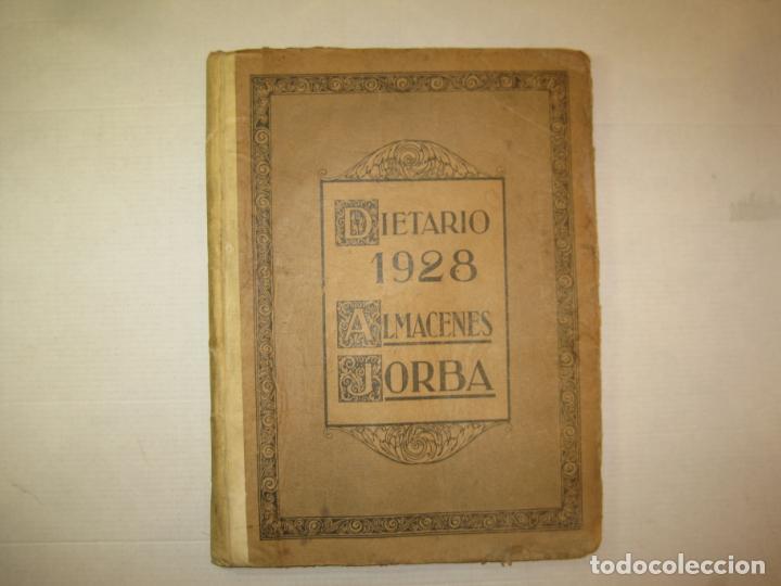 Paper Collecting Others: BARCELONA-ALMACENES JORBA-DIETARIO A&Ntilde;O 1928-VER FOTOS-(V-23.121)