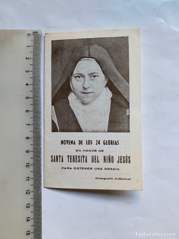 Otros art&iacute;culos de coleccionismo en papel: NOVENA DE LOS 24 GLORIAS EN HONOR DE STA. TERESITA DEL NI&Ntilde;O JES&Uacute;S. L&Eacute;RIDA.