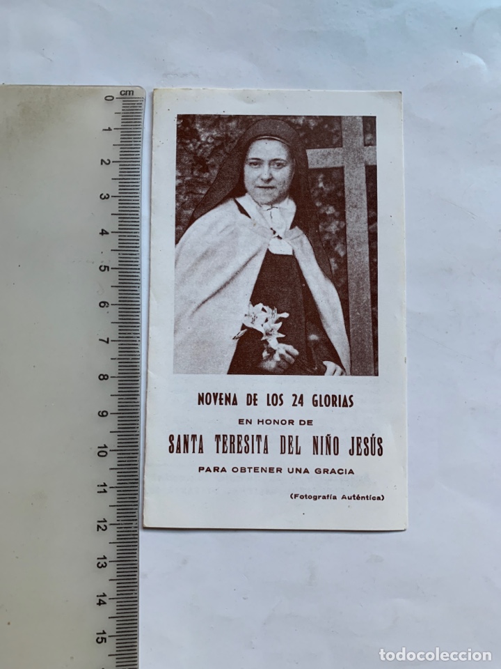 Otros art&iacute;culos de coleccionismo en papel: NOVENA DE LOS 24 GLORIAS EN HONOR DE STA. TERESITA DEL NI&Ntilde;O JES&Uacute;S. L&Eacute;RIDA.