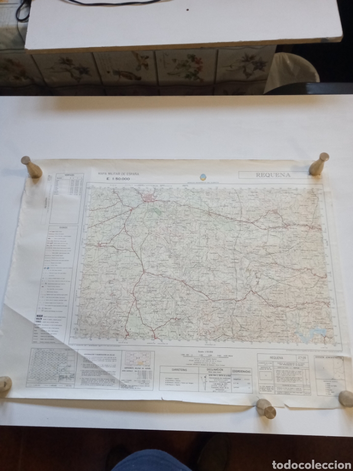 Mapa militar Requena