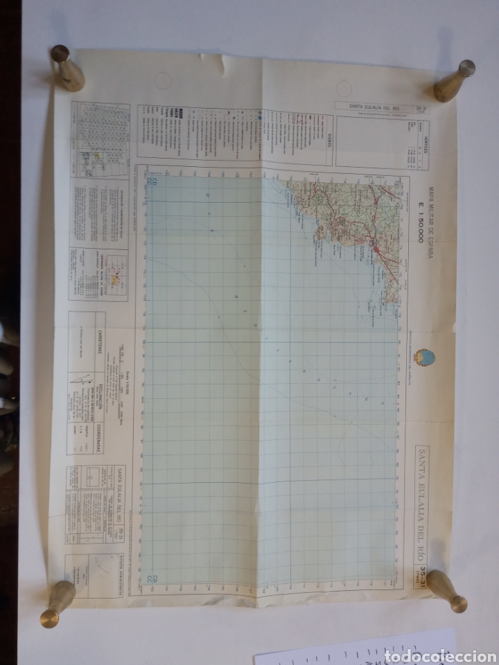 Mapa Militar Santa Eulalia del Rio