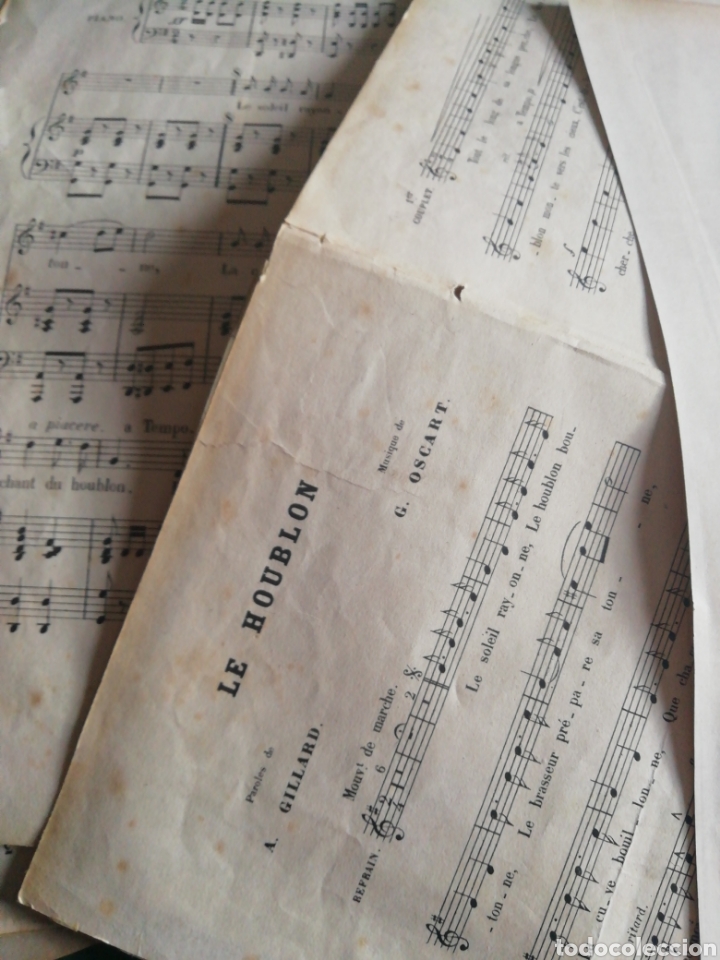 Otros art&iacute;culos de coleccionismo en papel: Partitura musical - Foto 2