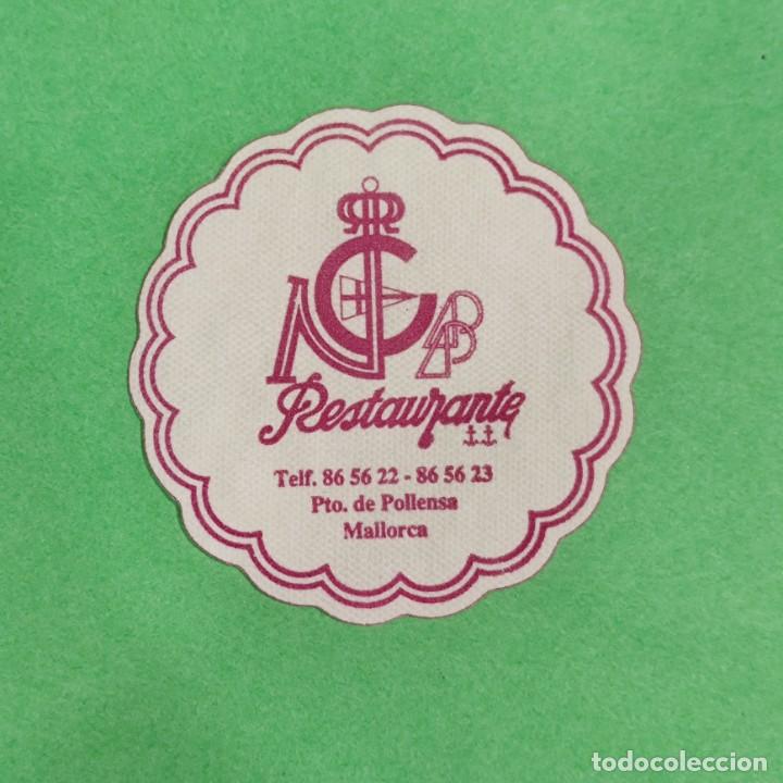 Altri oggetti di carta: POSAVASOS - CLUB NAUTICO - PUERTO DE POLLENSA MALLORCA BALEARES