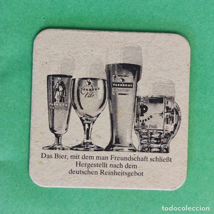 Altri oggetti di carta: POSAVASOS CERVEZA - PARKBRAU